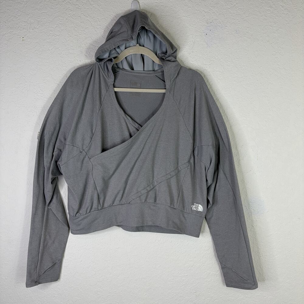 The North Face Motivation Front Wrap Cropped Hoodie Size XL, yoga, fall, casual
